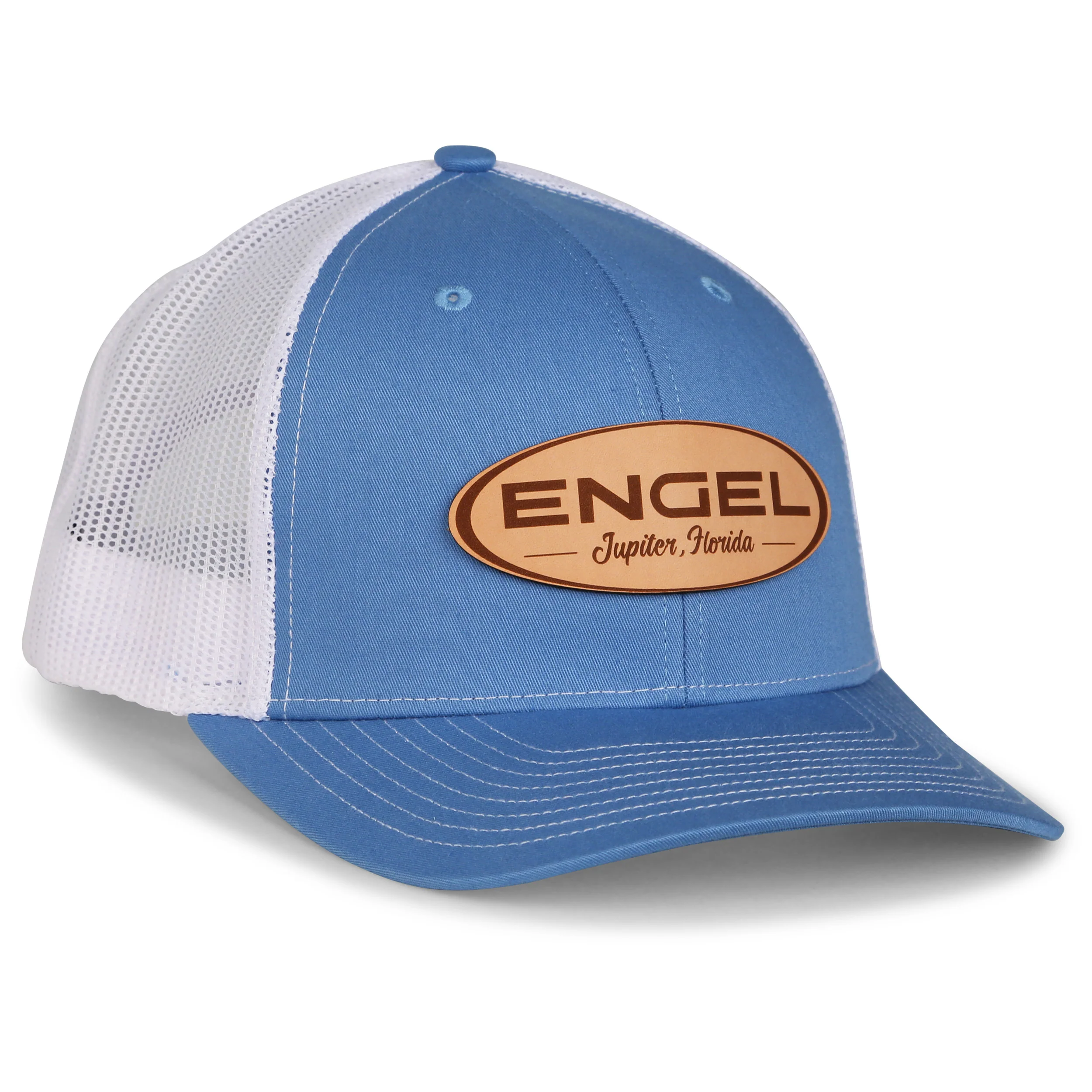 Engel Columbia Blue & White 112 Trucker Cap by Richardson® - Image 6