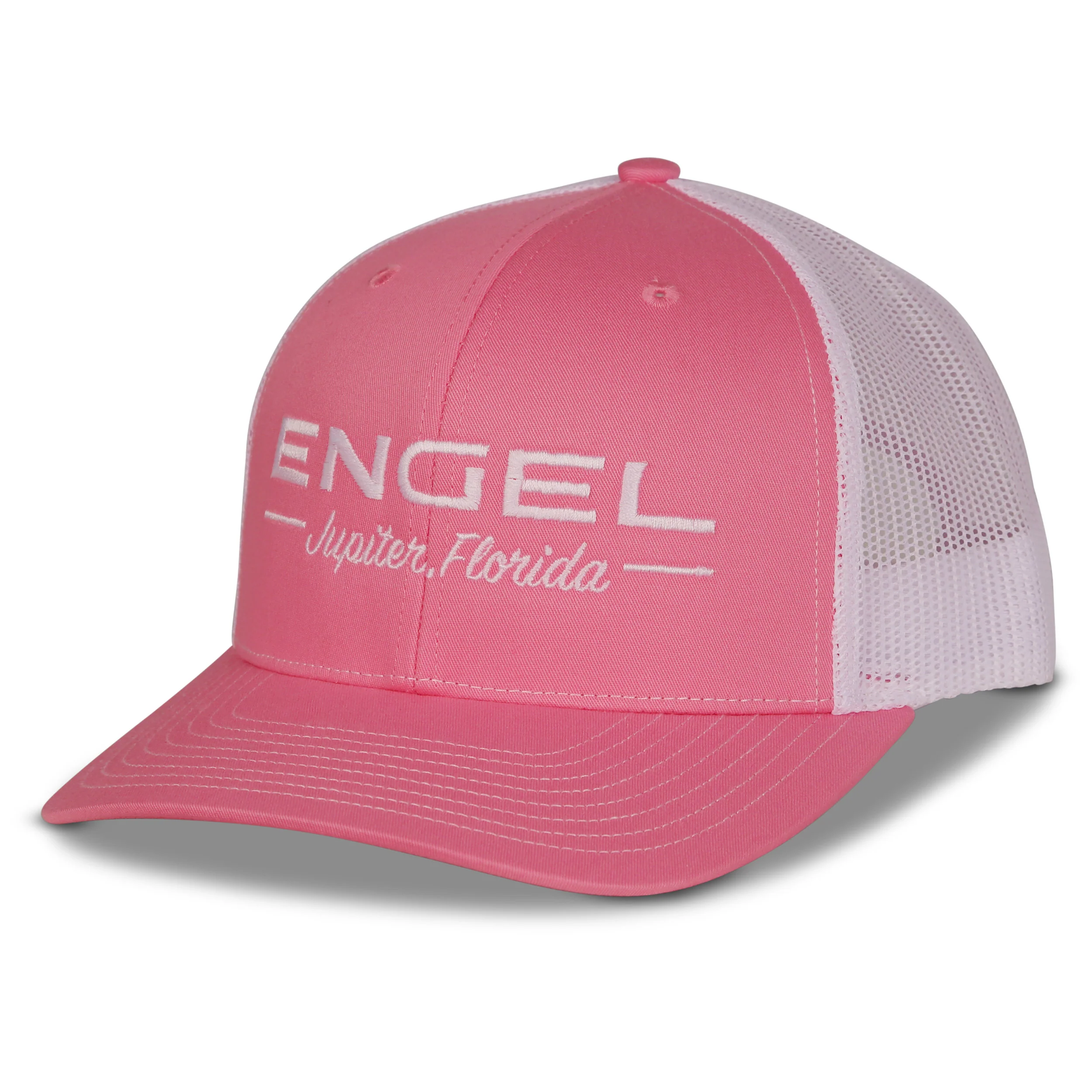 Engel Columbia Hot Pink & White 112 Trucker Cap by Richardson® - Image 3